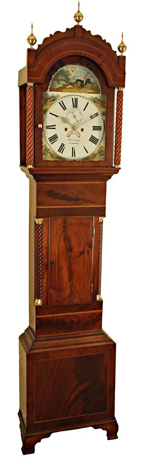 Devonshire longcase clock by Long of Tiverton