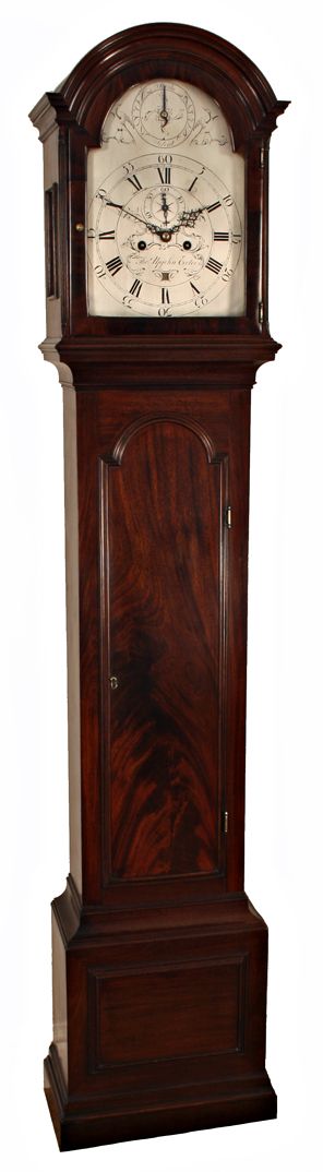 Mahogany Longcase Clock by Upjohn of Exeter