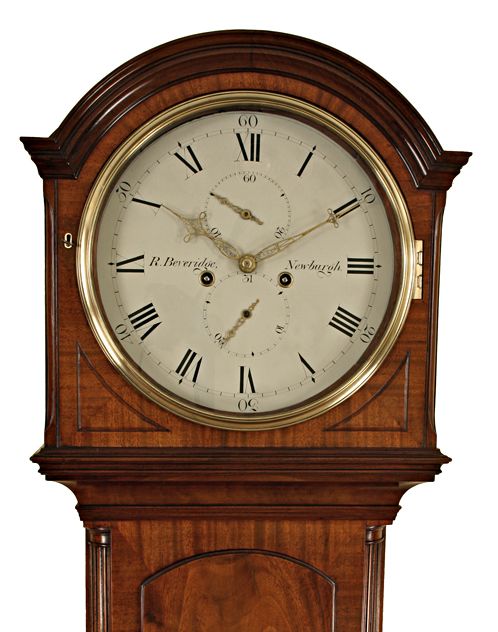 fig 1. Small Scottish Longcase Clock by Beveridge of Newburgh