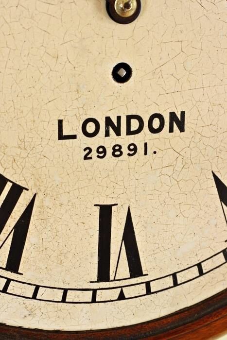 fig 1. Wall Clock by Dent of London
