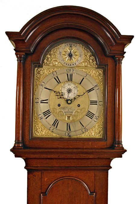 fig 1. Longcase Clock by Tarry of Newport