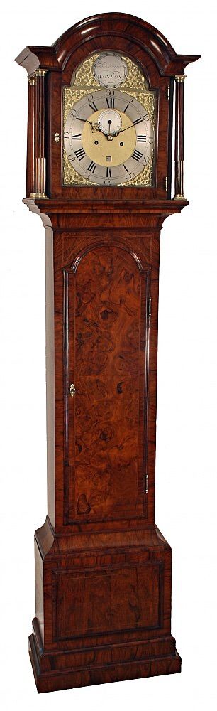 Walnut Grandfather/longcase Clock by Thomas Hunter of London