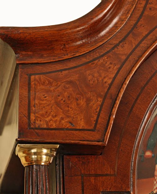 fig 2. Scottish longcase clock by Young of Dundee
