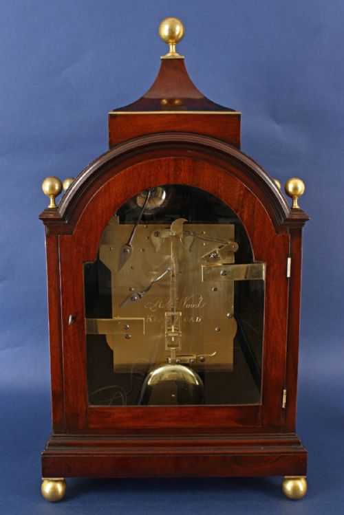 fig 1. Large Quarter Striking Regency Table Clock by Robert Wood of London