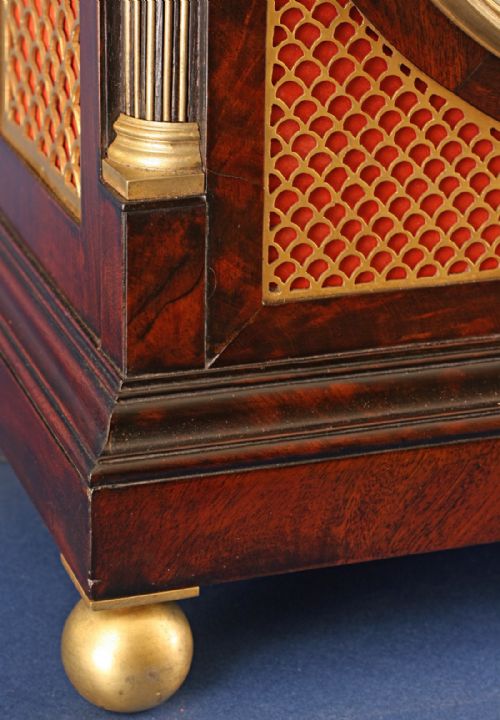 fig 2. Large Quarter Striking Regency Table Clock by Robert Wood of London