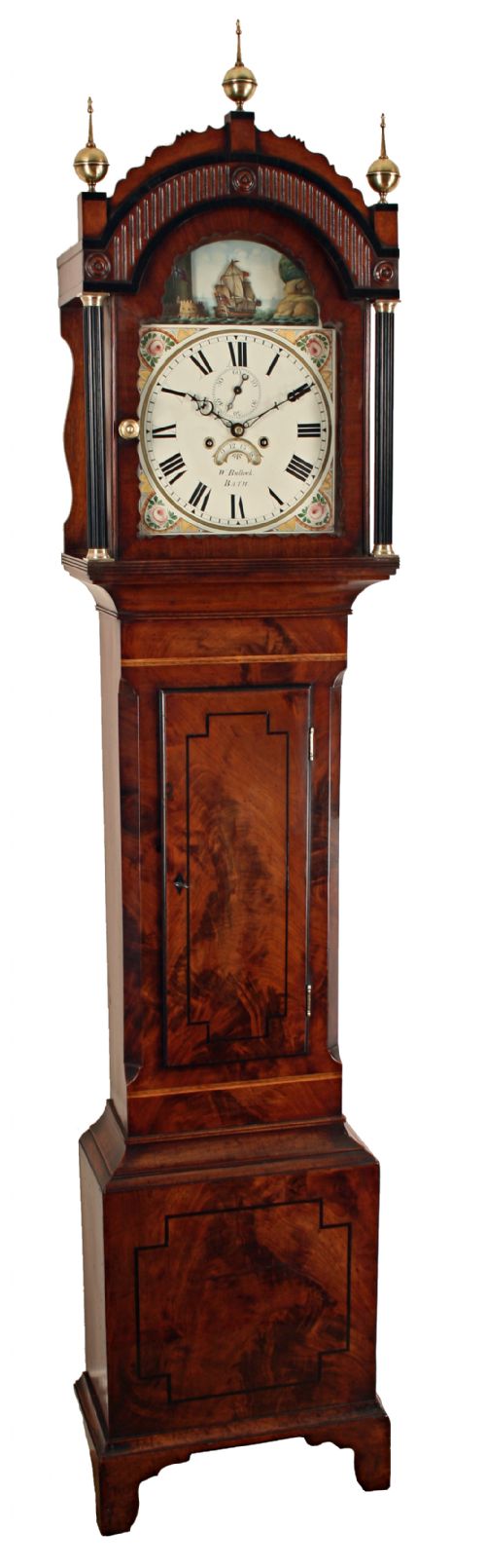 Automata Longcase Clock by Bullock of Bath
