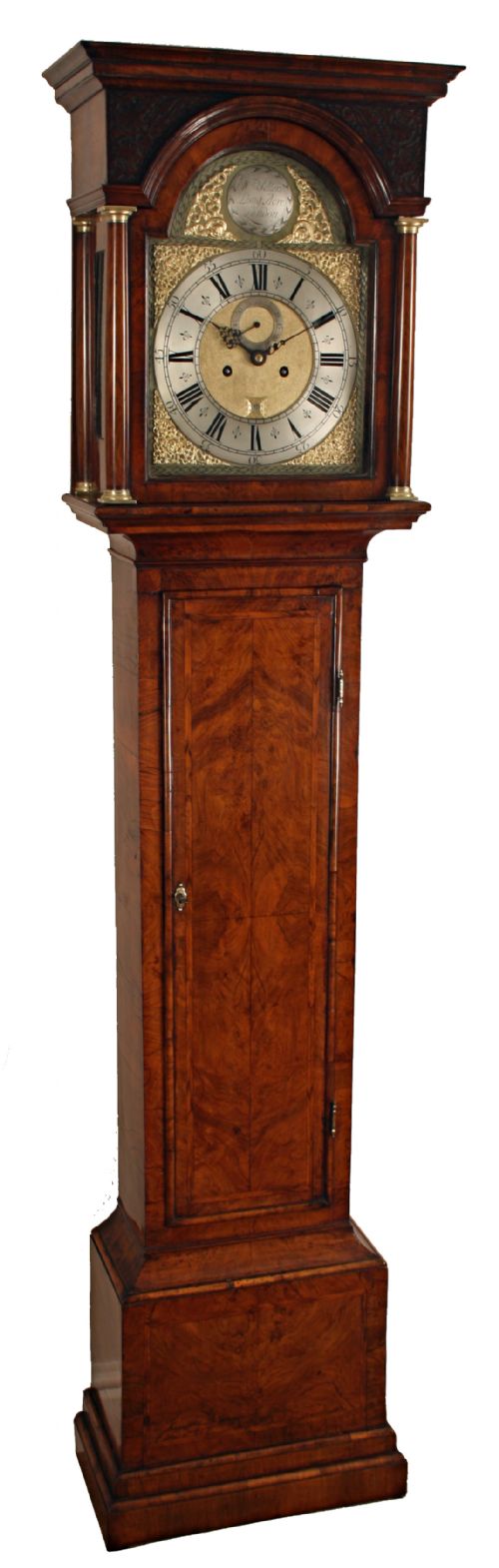 Walnut Longcase Clock by Sellers of Long Acre, London
