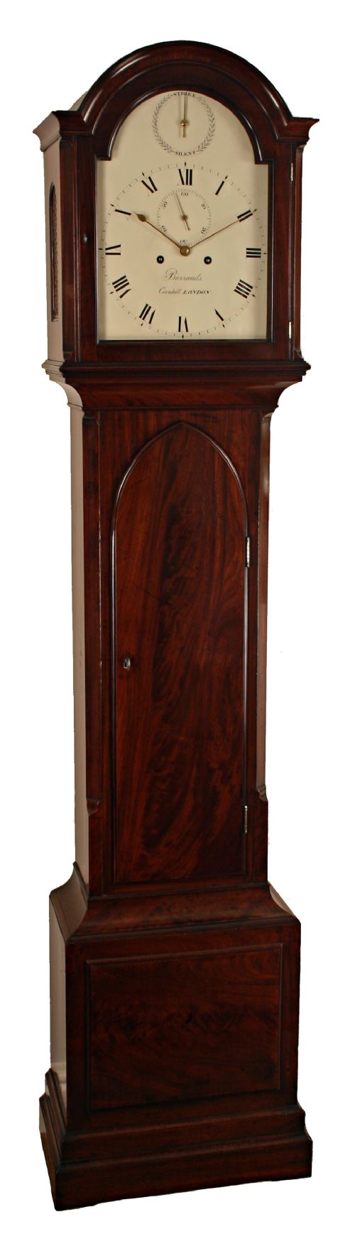 Rare Longcase Clock by Barrauds of Cornhill, London