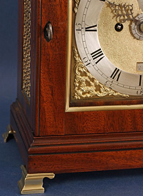 fig 2. Verge bracket clock by Smith of London