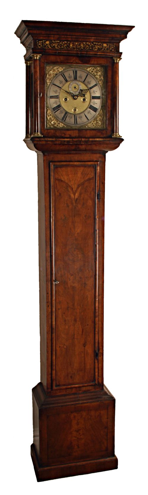 Rare Walnut Longcase Clock by Charles Gretton of London