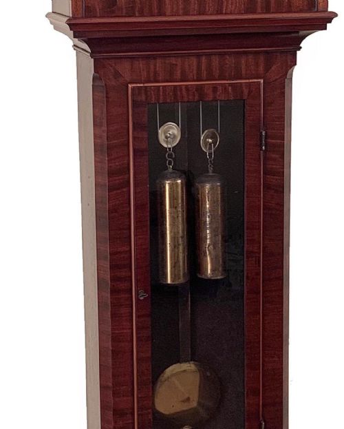 fig 1. Small Scottish Longcase Clock by Aitchison of Edinburgh