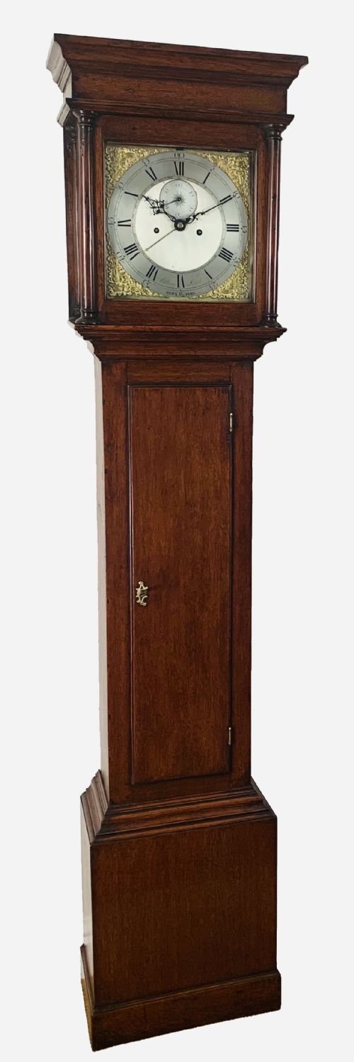 Oak Longcase Clock by Lynch of Newbury