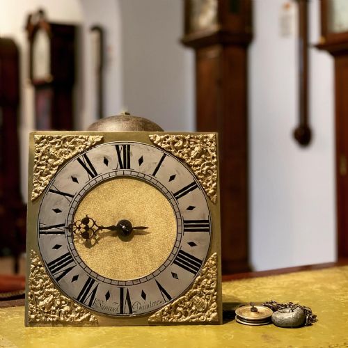 Rare Hook & Spike Wall Clock by Simcock of Daintree