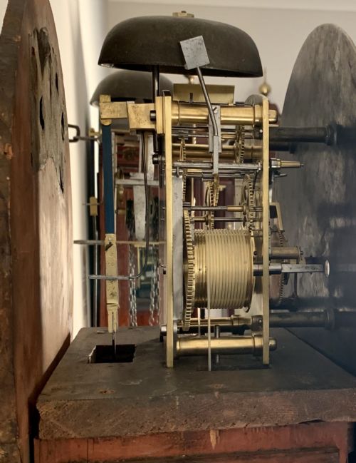 fig 1. Scottish longcase clock by Bryson of Edinburgh