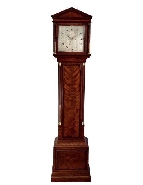 fig 1. Fine & Rare Longcase Clock by Allam of London