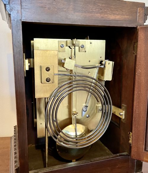 fig 1. Victorian bracket clock by Webster of London