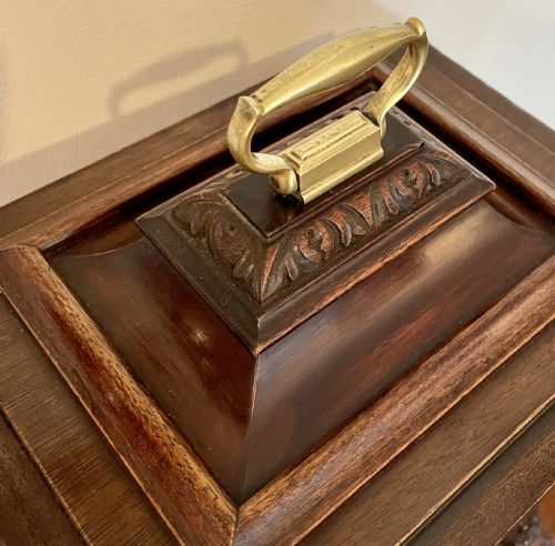 fig 2. Victorian bracket clock by Webster of London