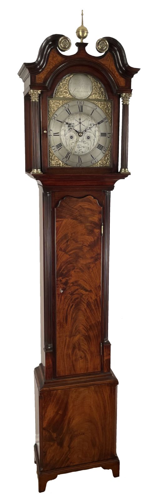 Excellent Georgian Longcase Clock by Skirving of Edinburgh