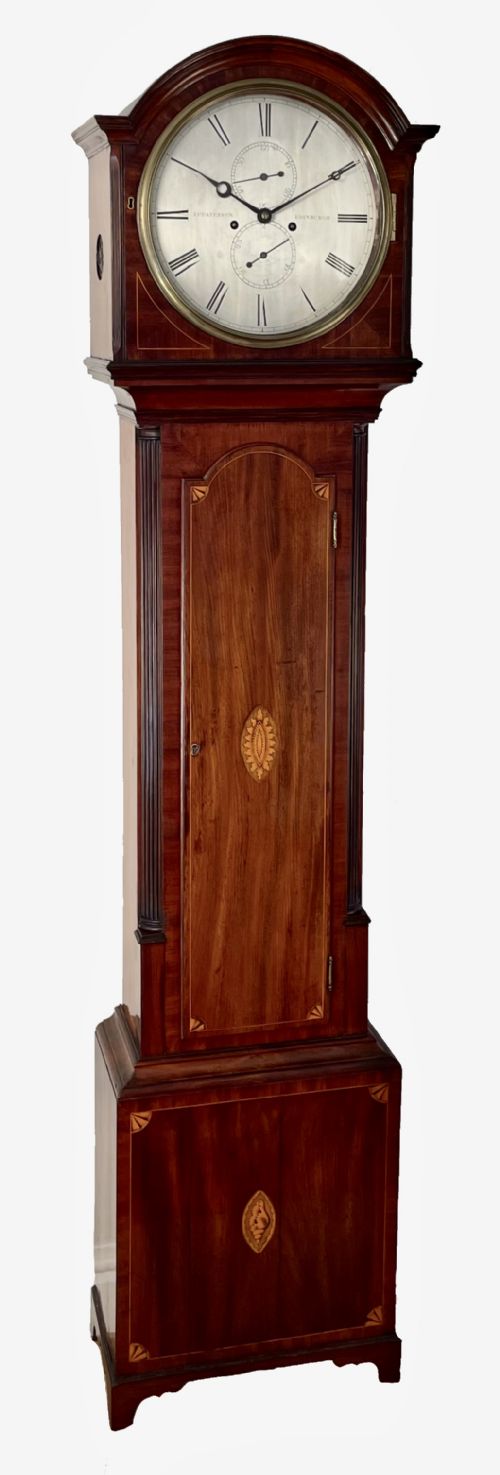 edinburgh longcase clock by john paterson - CATEGORY: ANTIQUE CLOCKS - DATED GEORGIAN