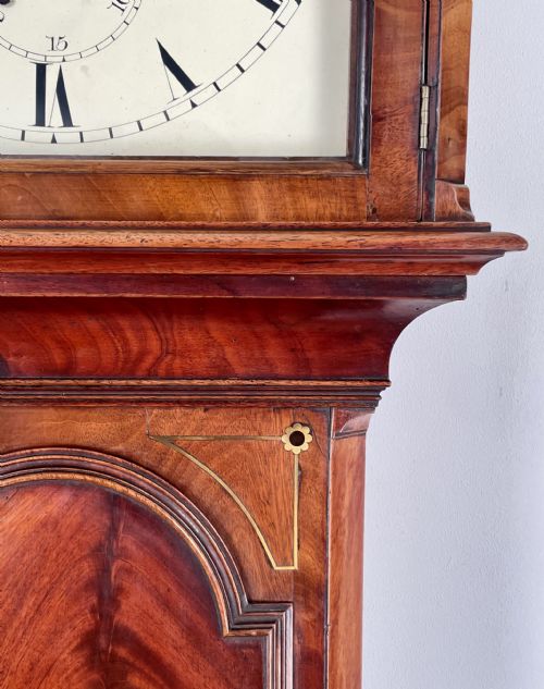 fig 1. Grandfather clock by Viner of Royal Exchange, London