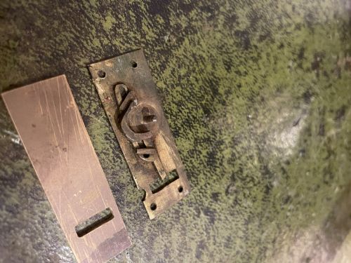 fig 1. Chamfer top bracket clock by Moore & Sons of London