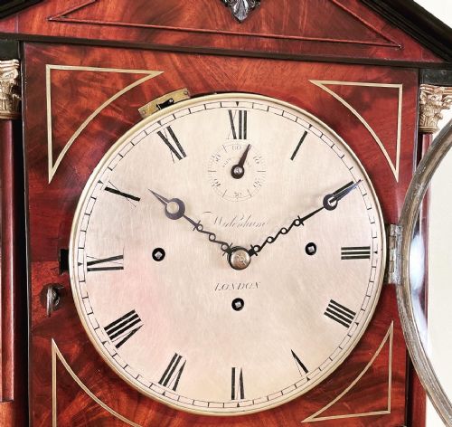 fig 2. Rare Quarter striking bracket clock by Widenham of London