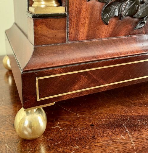 fig 3. Rare Quarter striking bracket clock by Widenham of London