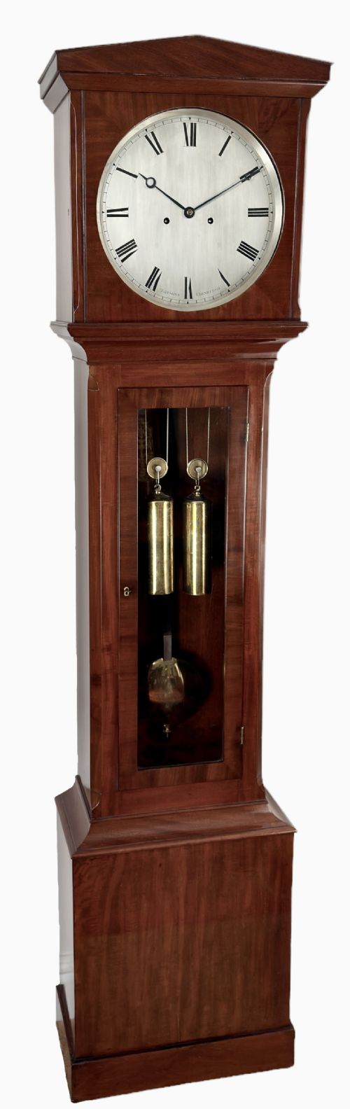 Small Scottish Longcase Clock by Brysons of Edinburgh