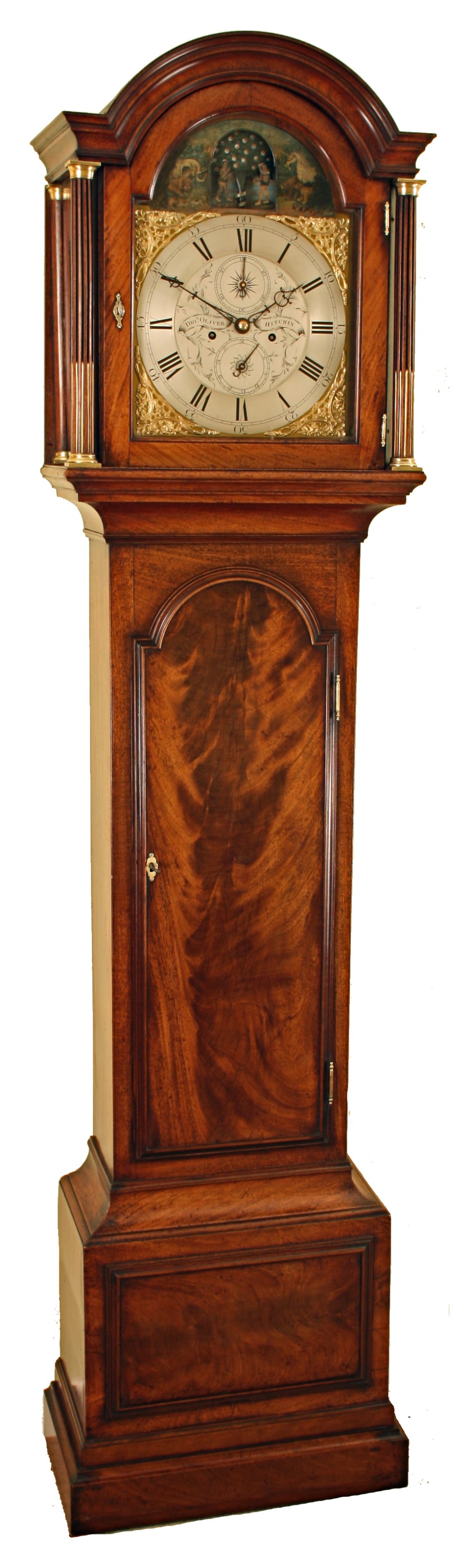 Rare Automata Longcase Clock by Oliver of Hitchin