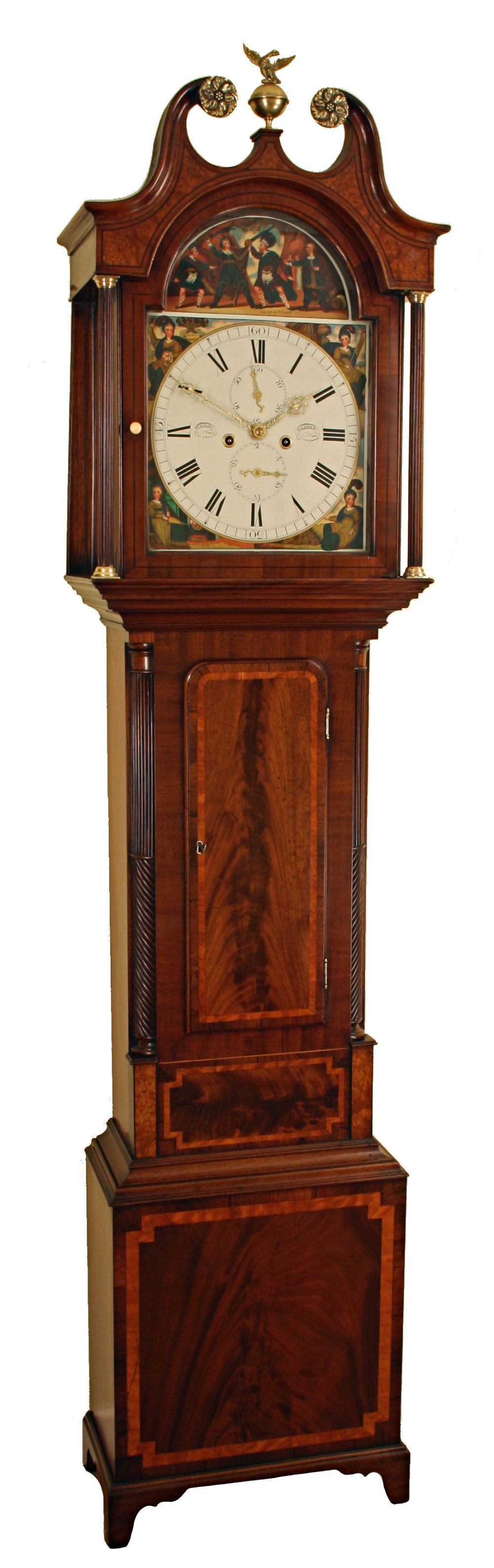 Scottish longcase clock by Young of Dundee