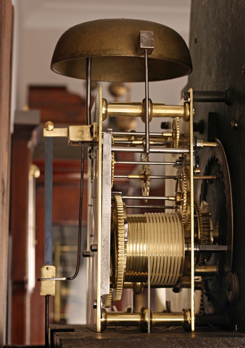An unusual Longcase Clock by Sanderson of Exeter View IX