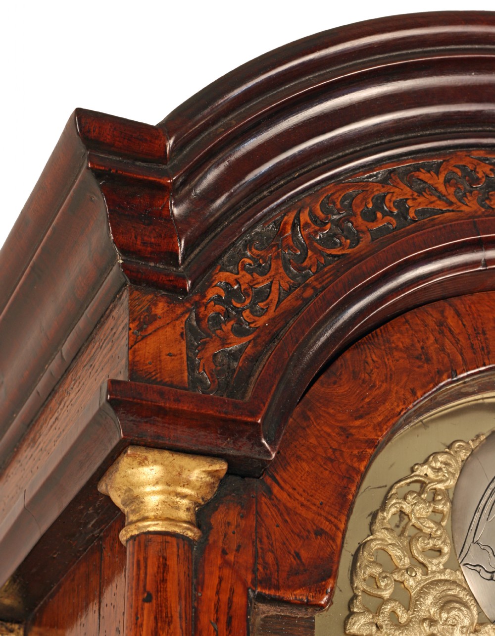 An unusual Longcase Clock by Sanderson of Exeter View X