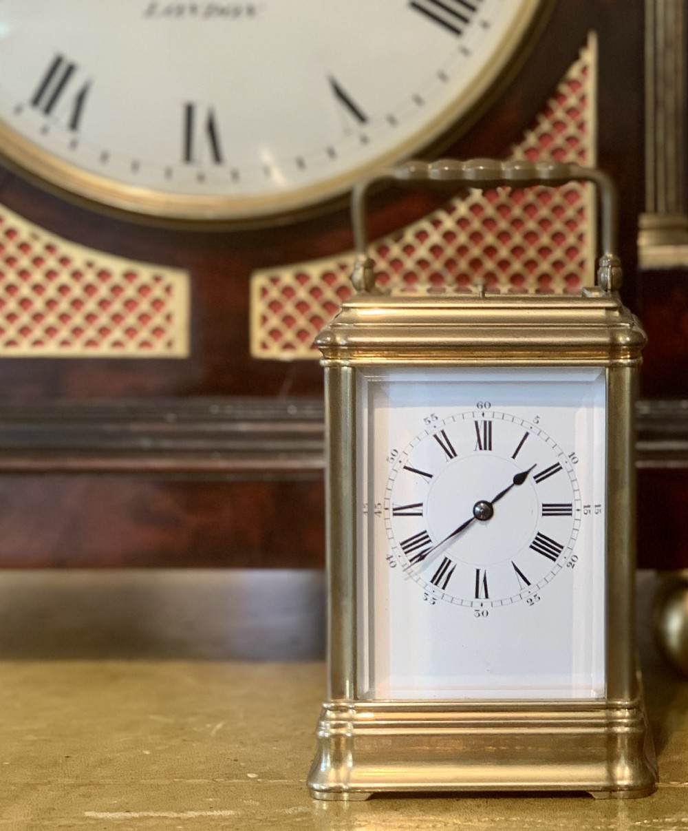 Henri Jacot of Paris Victorian carriage clock