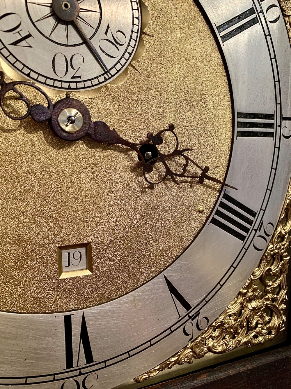 Regulator longcase clock by Hedge of Colchester View II