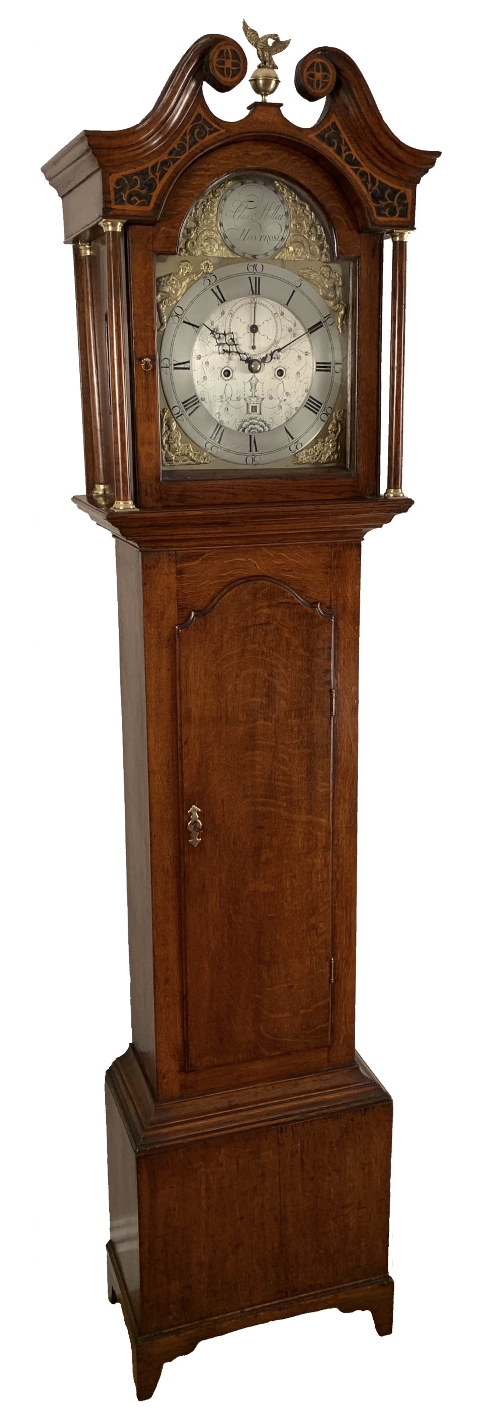 Scottish longcase clock by Miller of Montrose