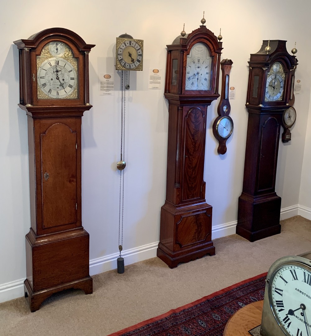 Oak Grandfather Clock by Price of Chichester View VII