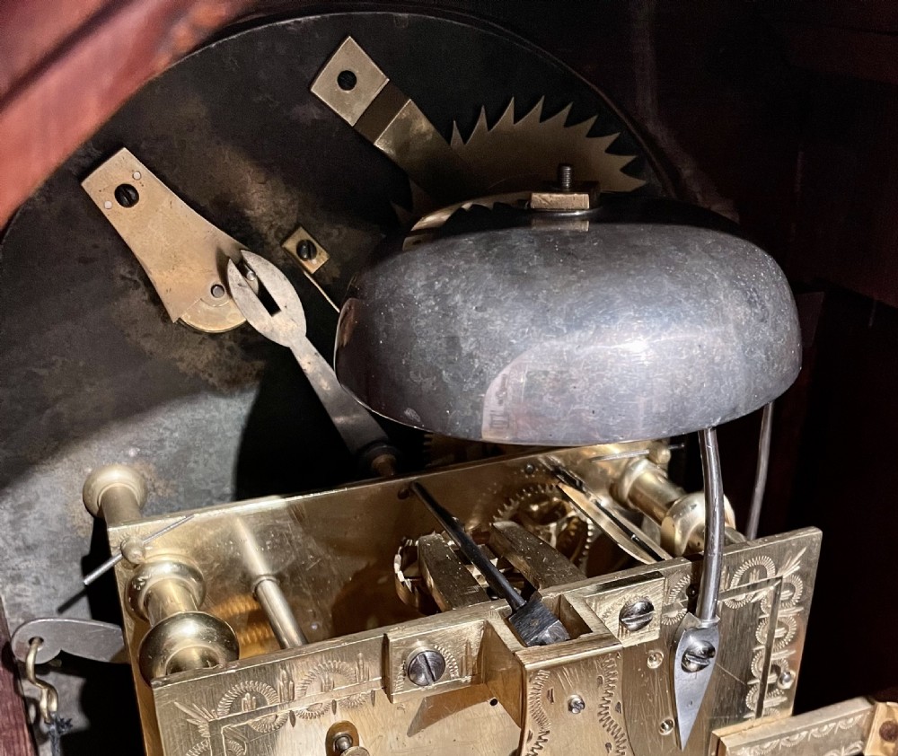 Verge Bracket Clock by Haughton of Southwark View II