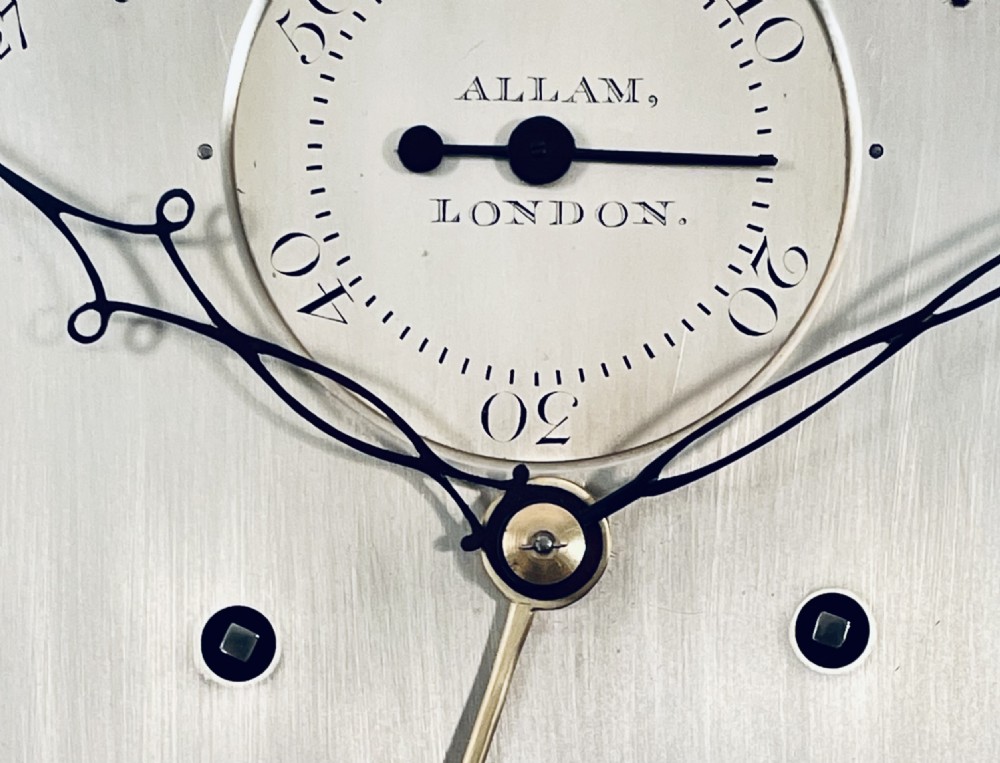 Fine & Rare Longcase Clock by Allam of London View IV