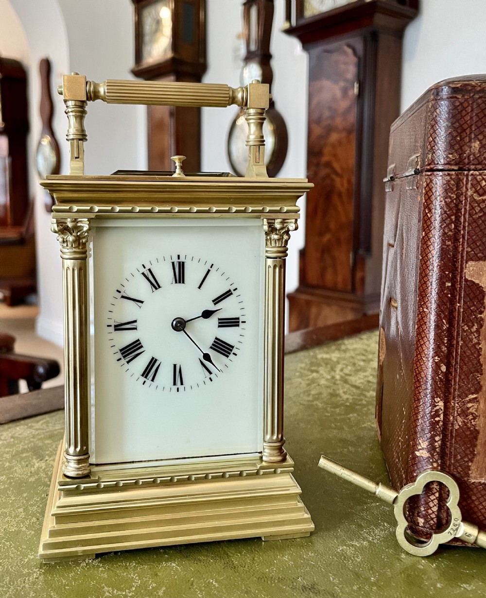 Good quality French carriage clock