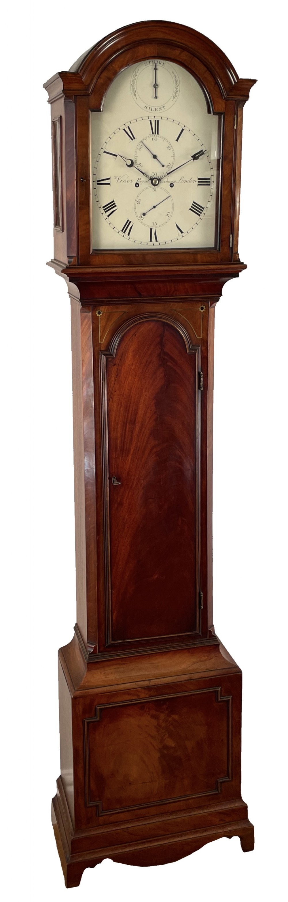 Grandfather clock by Viner of Royal Exchange, London