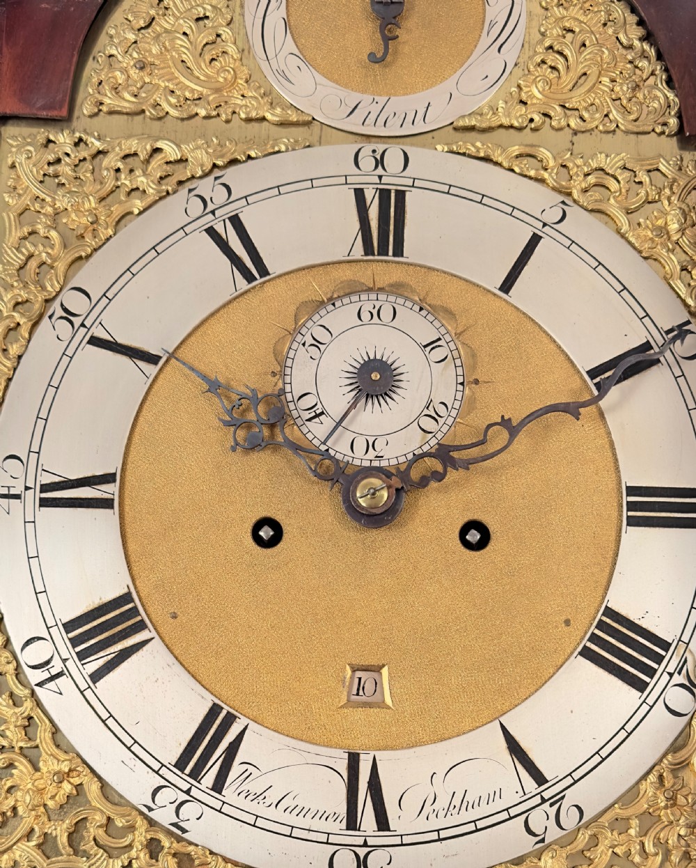 An excellent London longcase clock by Weeks Cannon of Peckham View IV