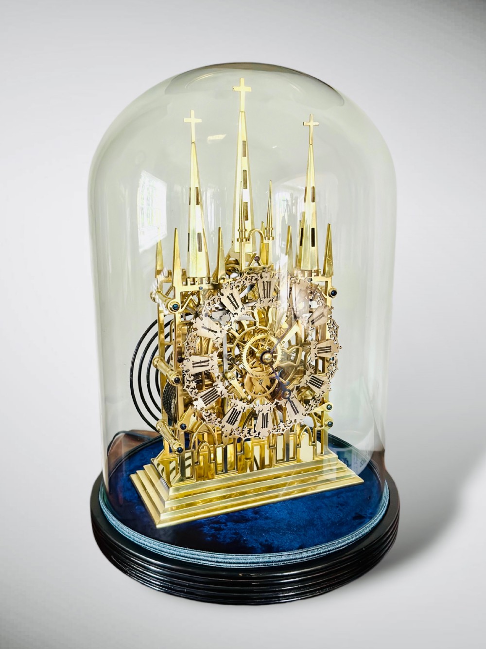 Rare Skeleton Clock Attributed To Either Smith Of Clekenwell Or Evans Of Handsworth
