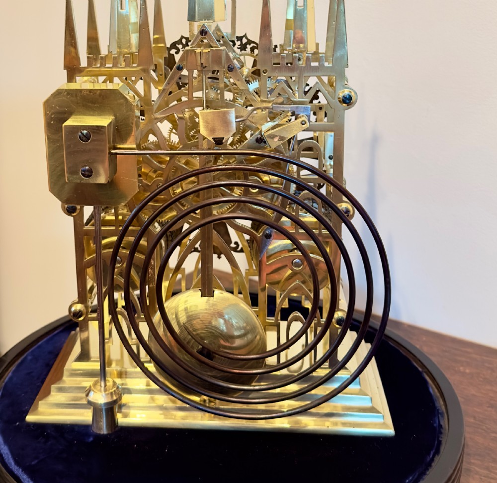 Rare Skeleton Clock Attributed To Either Smith Of Clekenwell Or Evans Of Handsworth View II