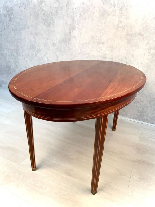 BEAUTIFUL 19TH CENTURY ANTIQUE BIEDERMEIER CENTER TABLE - ADDITIONAL PHOTO 10