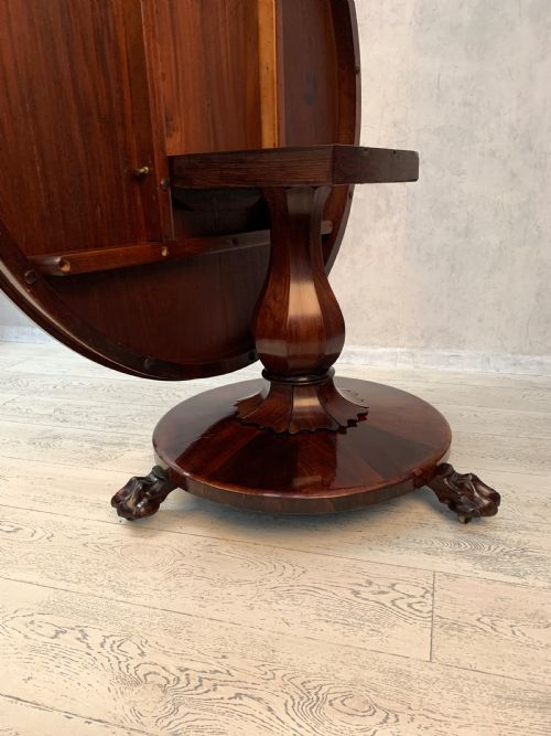 OUTSTANDING QUALITY WILLIAM IV ROSEWOOD CENTRE TABLE - ADDITIONAL PHOTO 2