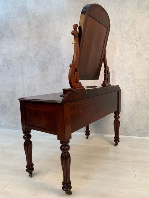ELEGANT VICTORIAN MAHOGANY DRESSING TABLE - ADDITIONAL PHOTO 15