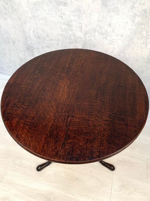 GEORGE III OAK TILT TOP OCCASIONAL TABLE - ADDITIONAL PHOTO 22