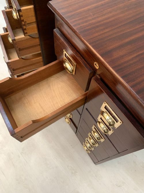 SET OF 2 BANKERS HABERDASHERY FILING CABINET DRAWERS - ADDITIONAL PHOTO 2