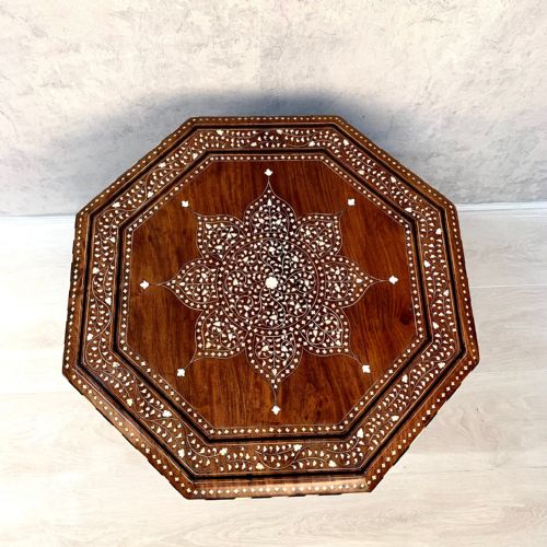 19TH CENTURY ANGLO INDIAN ROSEWOOD OCCASIONALSIDE TABLE - ADDITIONAL PHOTO 2