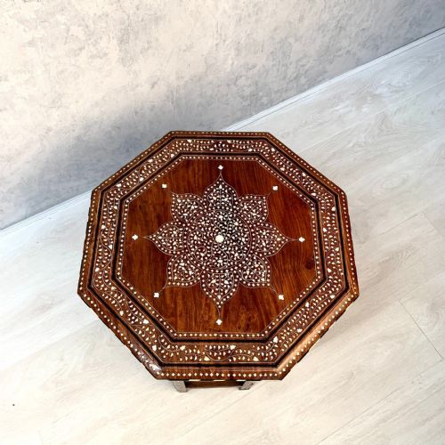 19TH CENTURY ANGLO INDIAN ROSEWOOD OCCASIONALSIDE TABLE - ADDITIONAL PHOTO 5